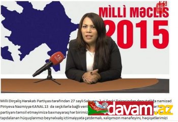 MDHP namizədi Nəzmiyyə Piriyeva seçicilərlə görüşdü