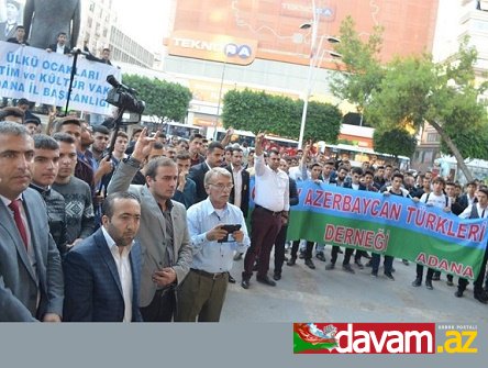 Fars irqçiliyinə qarşı etiraz aksiyasının növbəti ünvanı Adana