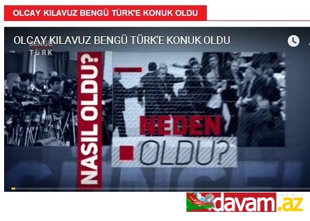 OLCAY KILAVUZ BENGÜ TÜRK'E KONUK OLDU