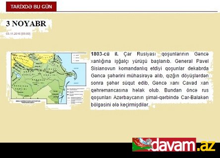 TARİXDƏ BU GÜN