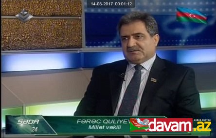 Fərəc Quliyev: Avropa yüz əvvəl olduğu kimi, yenidən Türkliyəyə qarşı birləşib (Video)