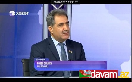 Fərəc Quliyevin: Türklər üçün yunan fəlsəfəsi və xristian adətlərinə söykənmiş Avropa evinin qapısını döymək mənasızdır (video)