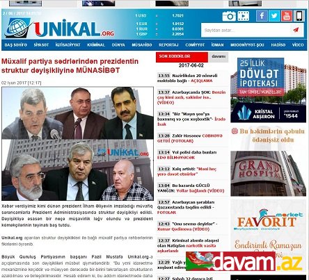 Müxalif partiya sədrlərindən prezidentin struktur dəyişikliyinə MÜNASİBƏT