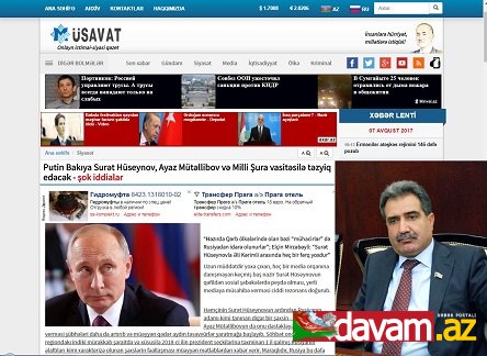 Putin Bakıya Surət Hüseynov, Ayaz Mütəllibov və Milli Şura vasitəsilə təzyiq edəcək - şok iddialar