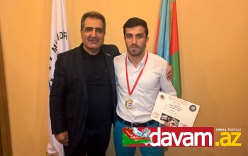 Fərəc Quliyev idmançılarla görüşdü (foto)