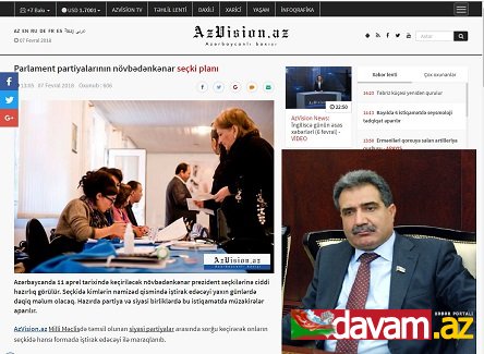 Parlament partiyalarının növbədənkənar seçki planı