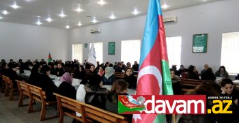 Prezidentliyə namizəd Fərəc Quliyev Nizami rayonunda seçicilərlə görüşdü (foto, video)