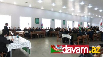 Prezidentliyə namizəd Fərəc Quliyev Nizami rayonunda seçicilərlə görüşdü (foto, video)