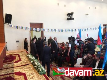 Prezidentliyə namizəd Fərəc Quliyevin  seçicilərlə yekun görüşü Şirvanda keçirildi (foto, video)