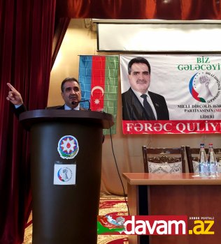 Prezidentliyə namizəd Fərəc Quliyevin  seçicilərlə yekun görüşü Şirvanda keçirildi (foto, video)