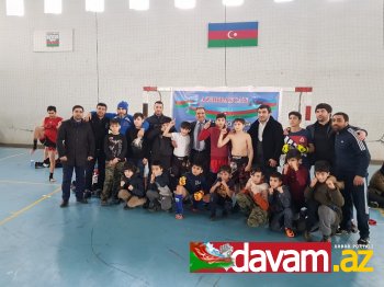 Fərəc Quliyevin prezidenti olduğu "Bozqurd fight club"respublika çempionatında 5 qızıl medal qazanıb (foto, video)