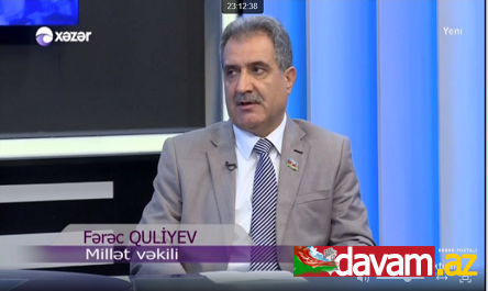 Fərəc Quliyev: Ermənistanda hakimiyyətsizlik mühiti yaranıb (video)