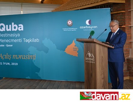 Quba Destinasiya Menecmenti Təşkilatı ictimaiyyətə təqdim edilib