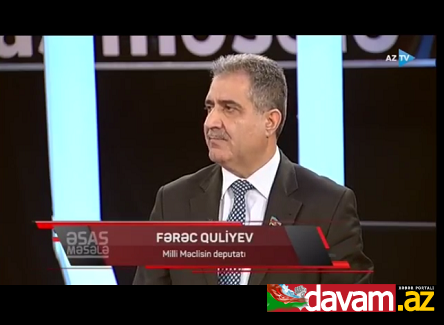 Fərəc Quliyev: Torpaqlarımız ya qaytarılmalıdır, ya da qaytarılmalıdır! (video)