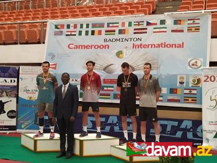 Azərbaycan badmintonçusu “Cameroon International 2019” turnirində qızıl medal qazanıb