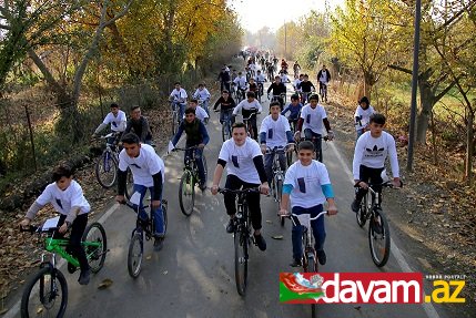 Marneulidə həvəskar velo-yürüş baş tutub