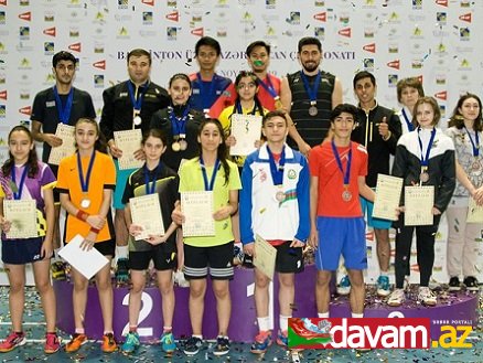 Badminton üzrə Azərbaycan çempionatının qalibləri müəyyənləşib