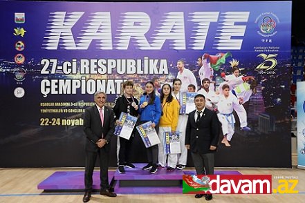 Karate üzrə Azərbaycan birinciliyi və çempionatına yekun vurulub