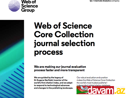 Azərbaycan “Web of Science”da nəşr aktivliyinə görə Cənubi Qafqazda liderdir