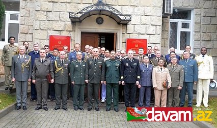 Hərbi attaşelər və beynəlxalq təşkilatların nümayəndələrinin iştirakı ilə toplantı keçirilib