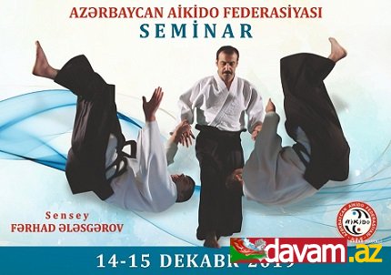 Azərbaycan Aykido Mərkəzində respublika seminarı keçiriləcək