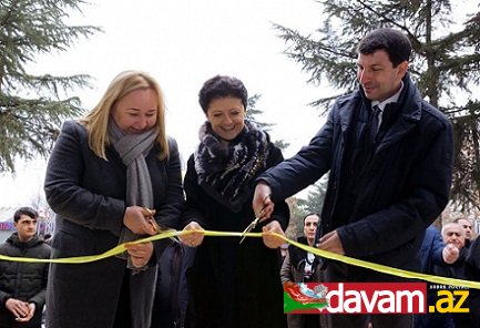 Marneuli rayonunun Qaçağan kəndində yeni İcma mərkəzi açılıb