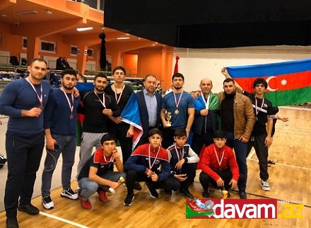 Azərbaycan sumoçuları Avropa kuboku turnirində 11 medal qazanıblar