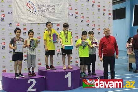 Badminton üzrə paytaxt birinciliyinə yekun vurulub