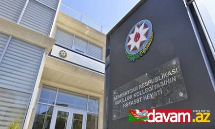 Vəkillərin ixtisas komissiyasından peşə yararlılığına dair rəy almış 84 namizəd icbari təlimə buraxılıb