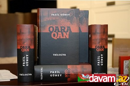 Fazil Güneyin “Qara qan” tarixi roman-trilogiyasının təqdimatı olub