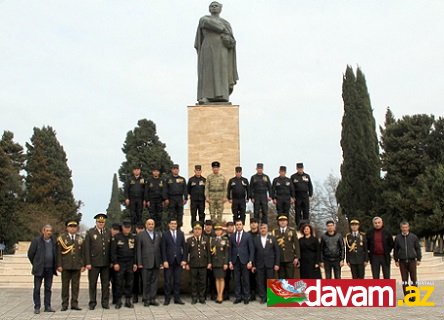 Azərbaycan tankçıları görkəmli sərkərdənin ata ocağını ziyarət ediblər