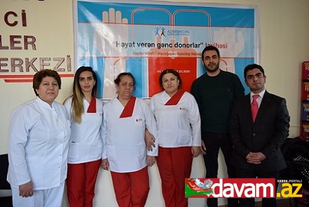 “Həyat verən gənc donorlar” layihəsi çərçivəsində qanvermə aksiyası