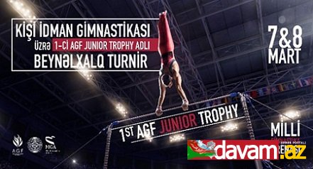 “AGF Junior Trophy” beynəlxalq turnirində ölkəmizi beş gimnast təmsil edəcək