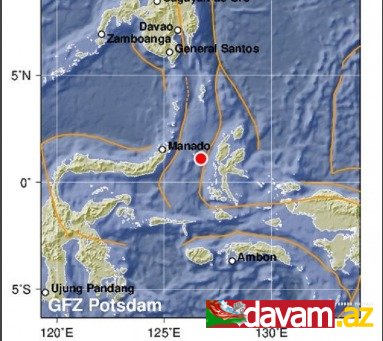 İndoneziya sahillərində 5,6 bal gücündə zəlzələ olub