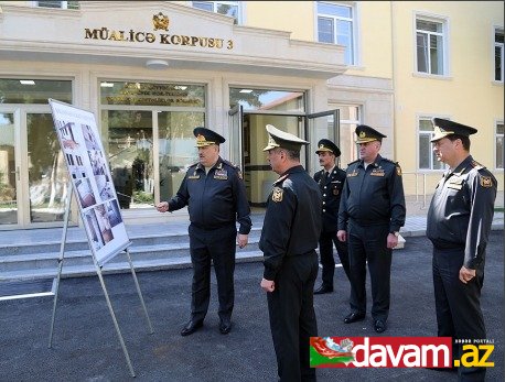 Müdafiə naziri Baş Klinik Hospitalın yeni korpusunun açılışında iştirak edib