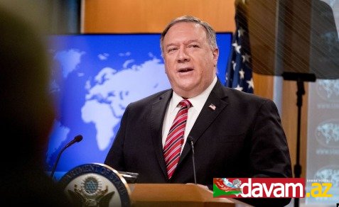 Pompeo: “İranın təhdidləri davam edədənə qədər ABŞ-ın maksimum təzyiq kampaniyası da davam edəcək”