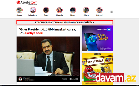 “Əgər Prezident özü tibbi maska taxırsa, ...” - Partiya sədri