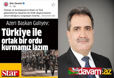 Fərəc Quliyevin müsahibəsi Türkiyə mətbuatında