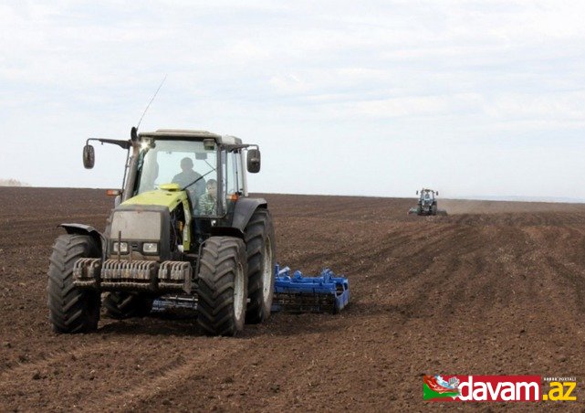 Tərtərli fermerlər taxıl səpinini davam etdirirlər