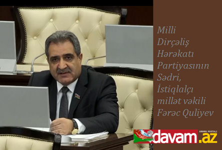 Fərəc Quliyev:“Sahibsiz” uşaqları faydalı vətəndaş olaraq yetişdirməliyik