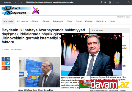 Baydenin iki həftəyə Azərbaycanda hakimiyyəti dəyişmək iddialarında böyük qüsur... Jirinovskinin görmək istəmədiyi xalq dəstəyi faktoru...