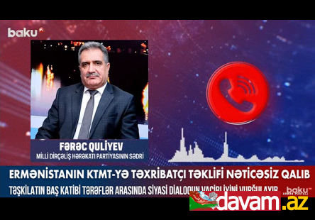 Fərəc Quliyev Karapetyanın Moskva səfərinin pərdəarxası məqamını şərh edib