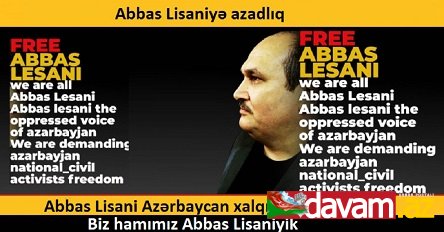 Siyasi məhbus Abbas Lisaninin həbsindən 3 il ötür