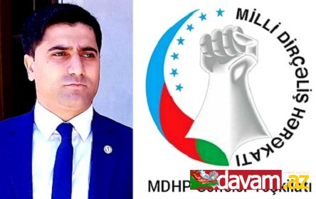 MDHP Gənclər departamentinin Sədri Nikbin Ulusoy ( Quliyev) yazır