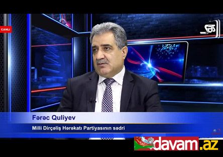 Fərəc Quliyev:Köçkünlər həm Qarabağa, həm də Ermənistana qaytarılmalıdır