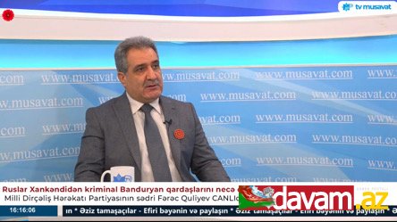 Fərəc Quliyev:20 Yanvarda milli ideya qəti müəyyənləşdi