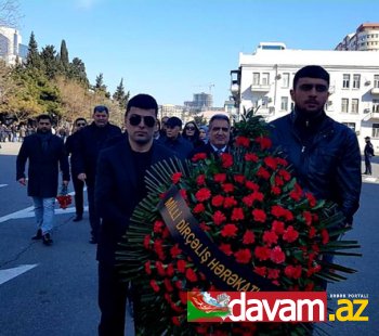 MDHP Xocalı abidəsini ziyarət etdi -FOTOLENT