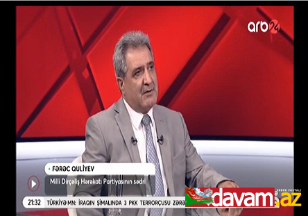 Fərəc Quliyev:Qarabağ probleminin müəllifi olan Rusiya sülhə mane olur