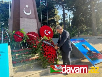 MDHP Türk şəhidliyini ziyarət edib