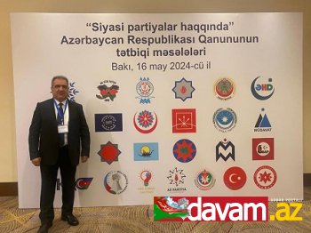 Siyasi partiyalar haqqında Azərbaycan Respublikası qanununun tətbiqi məsələləri adlı tədbirdə Fərəc Quliyevin çıxışı